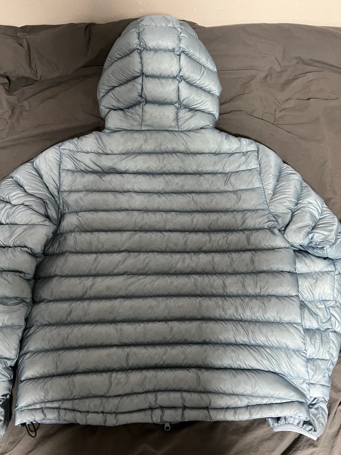 (3) 산산기어 서픽스푸퍼 경량패딩 24fw 블루컬러 상품이미지3