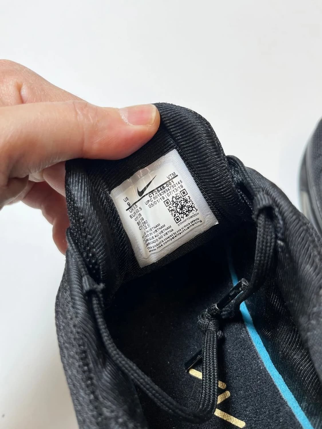 나이키 에어맥스 720 블랙 메탈릭 운동화 Q1348 상품이미지9