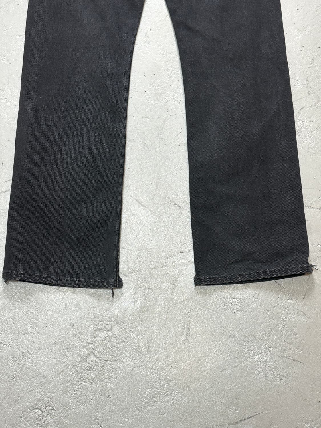 00's 리바이스 517 블랙 부츠컷 플레어진 상품이미지8