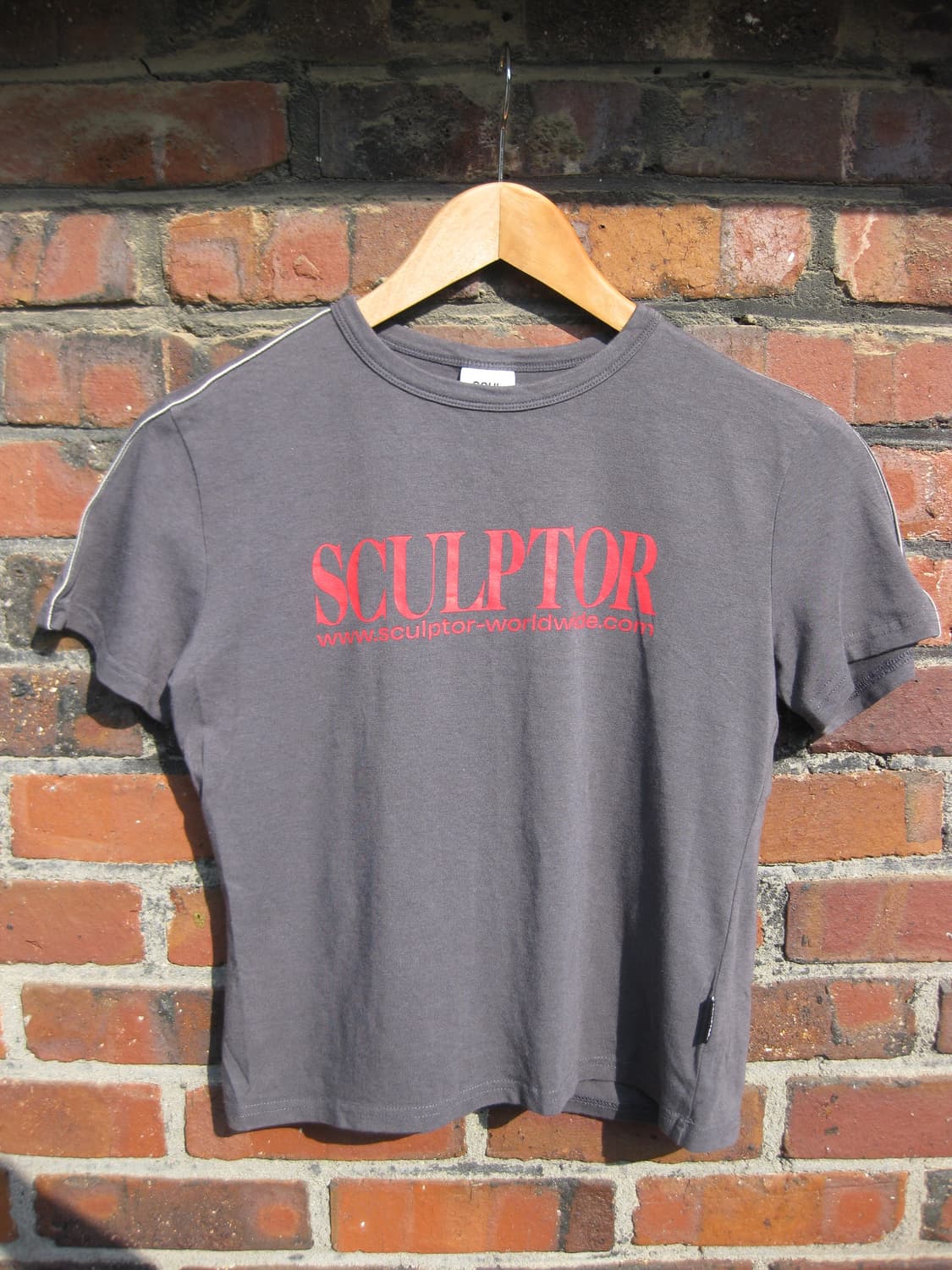 sculptor 그레이 로고 티셔츠 상품이미지4
