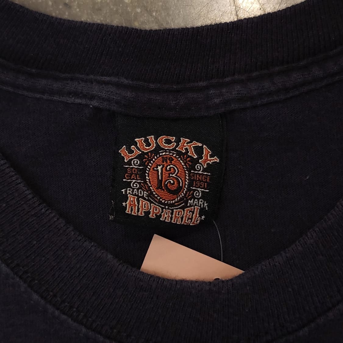 90s Made in USA 미국빈티지 럭키13 반팔티 상품이미지8