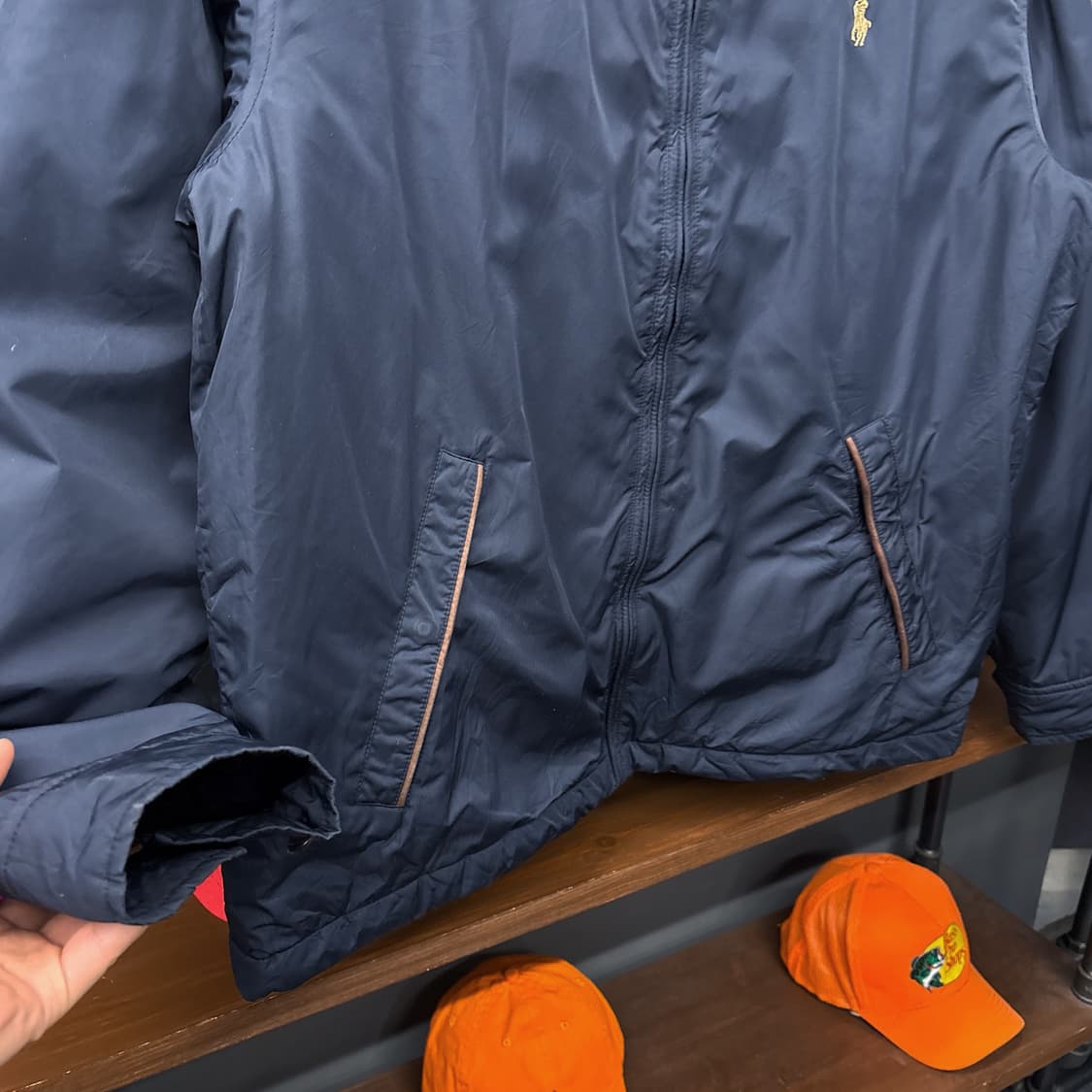신형라벨 폴로 랄프로렌 인슐레이트 파이핑 스윙페리자켓 N622 상품이미지4