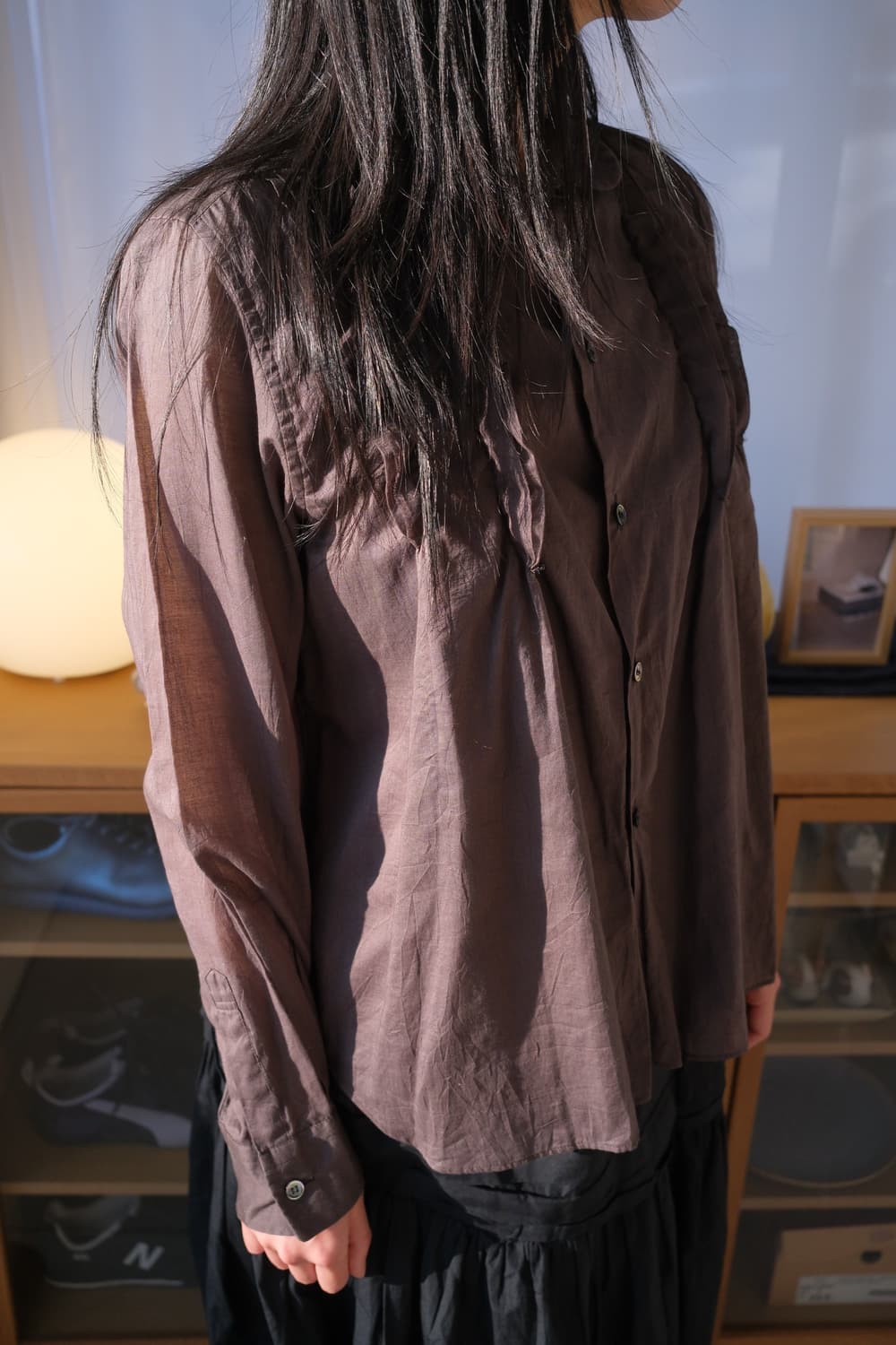 Frill flare blouse 상품이미지3