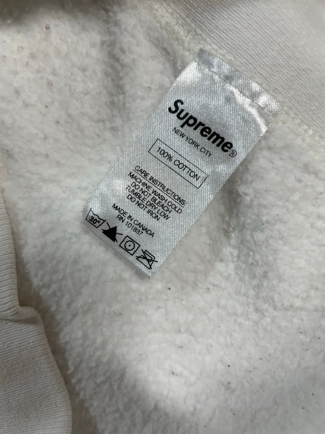 슈프림 16ss 블랙사바스 후드 티셔츠 상품이미지9