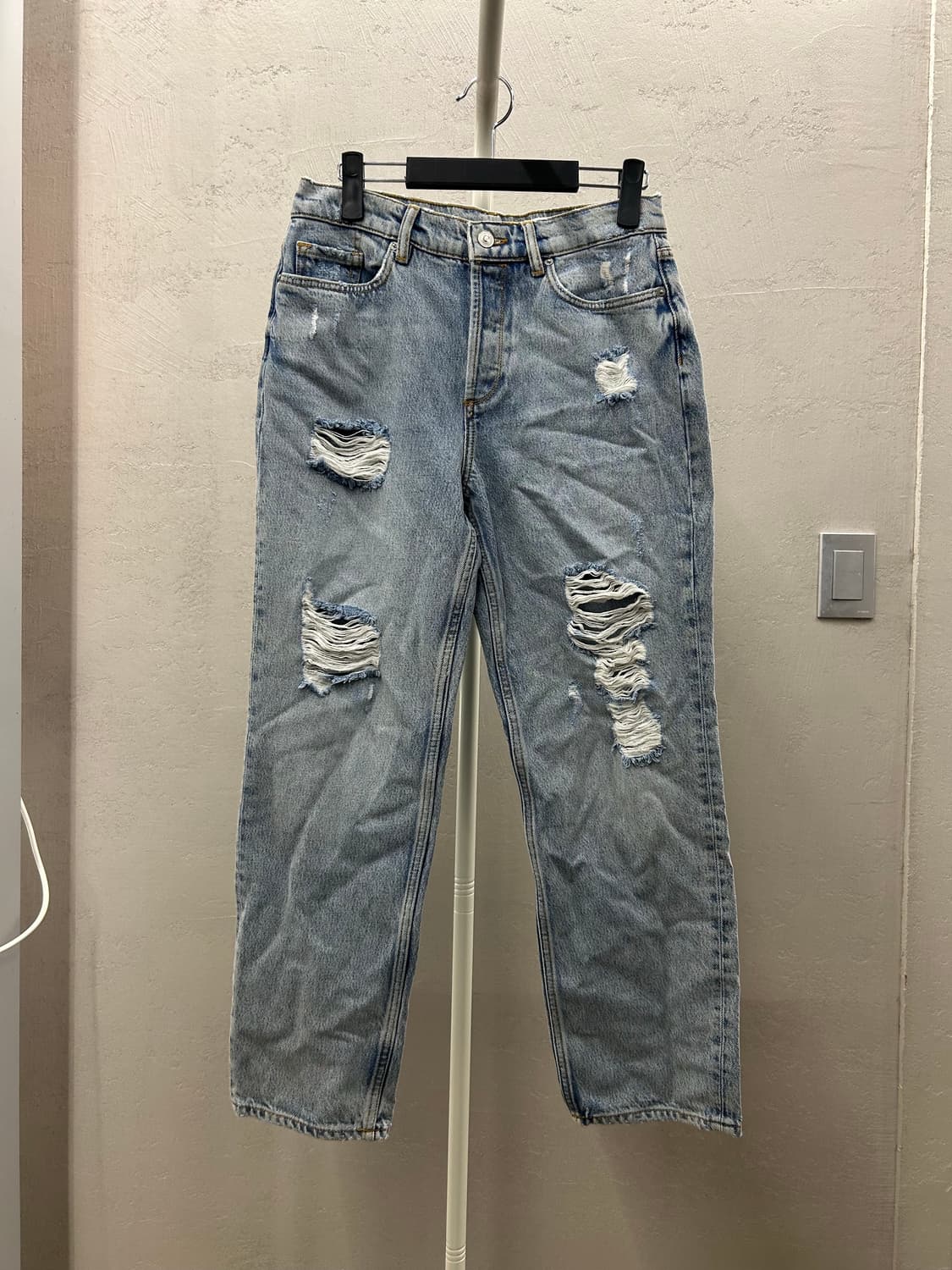 Allsaints (올세인츠) 데미지 워싱 데님 상품이미지2