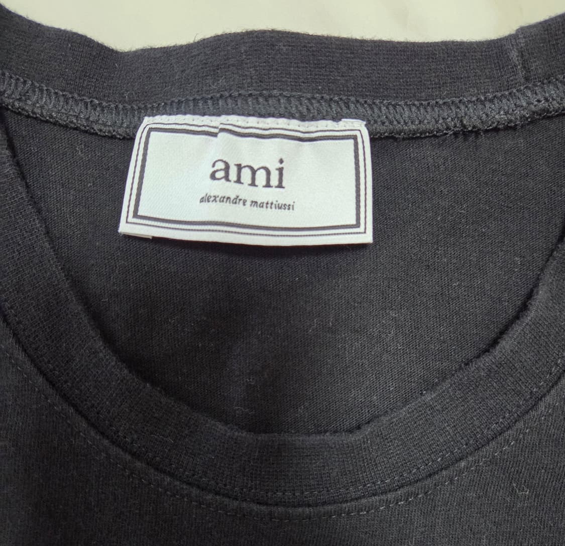 아미 레인보우 로고 반팔 티셔츠 상품이미지4