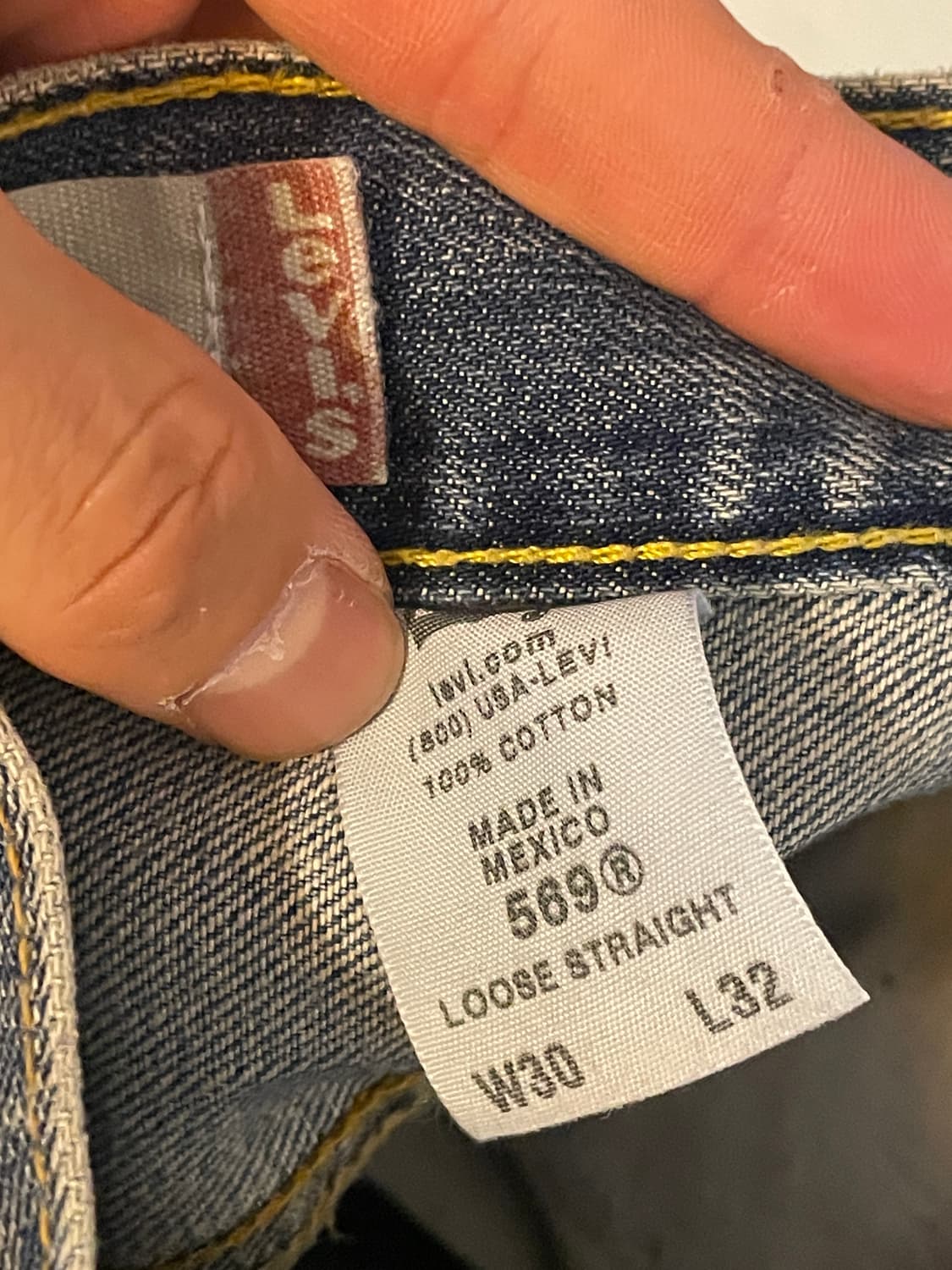 00s 리바이스 569 데드스탁 30x32 (실사 32) 상품이미지5