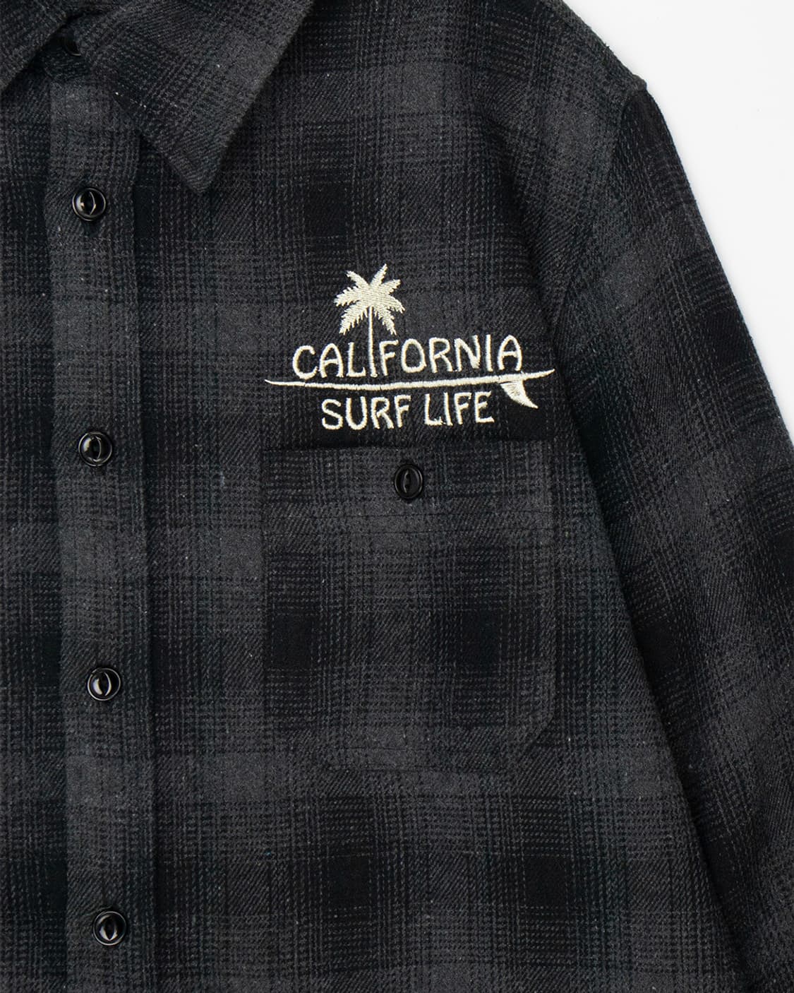 SHELTY 체크 플란넬 셔츠 상품이미지3