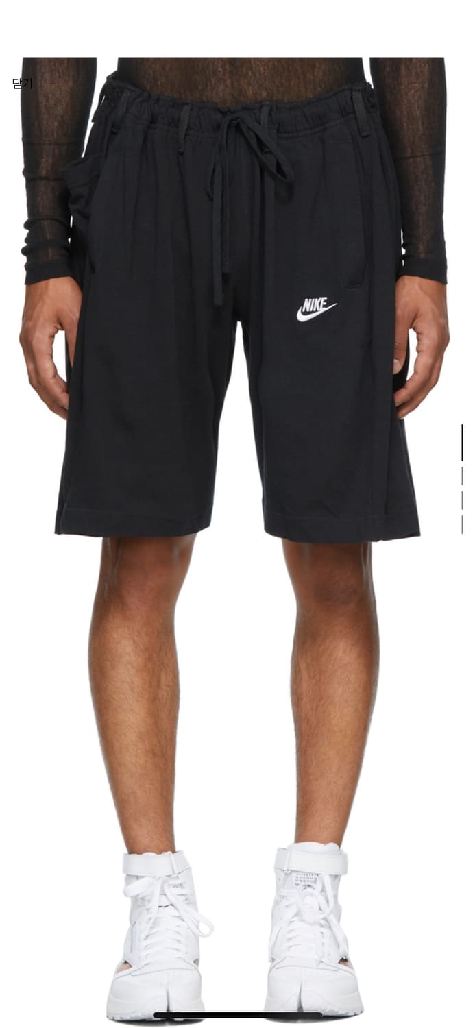 BLESS 블레스 블랙 오버조깅 데님 진 쇼츠 / 반바지 라지 상품이미지2