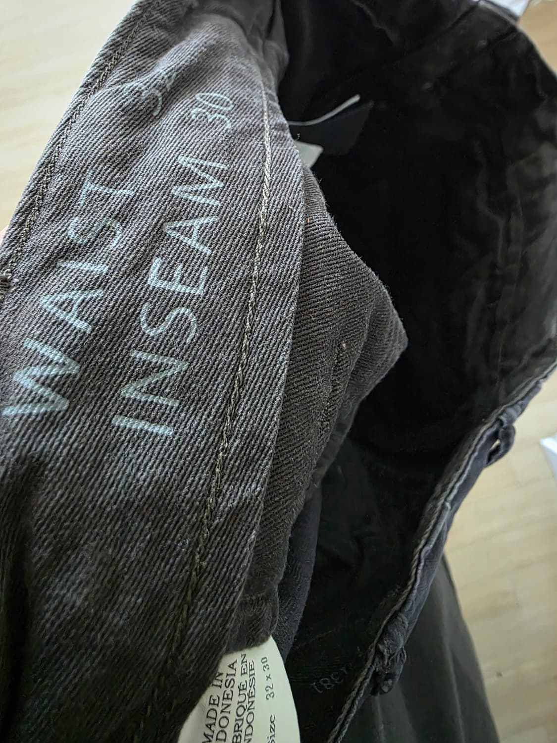 RRL 헤링본필드 블랙 32/30 상품이미지3