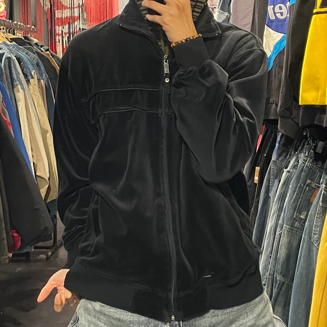 [IM] southpole 블랙 벨벳 상품이미지2