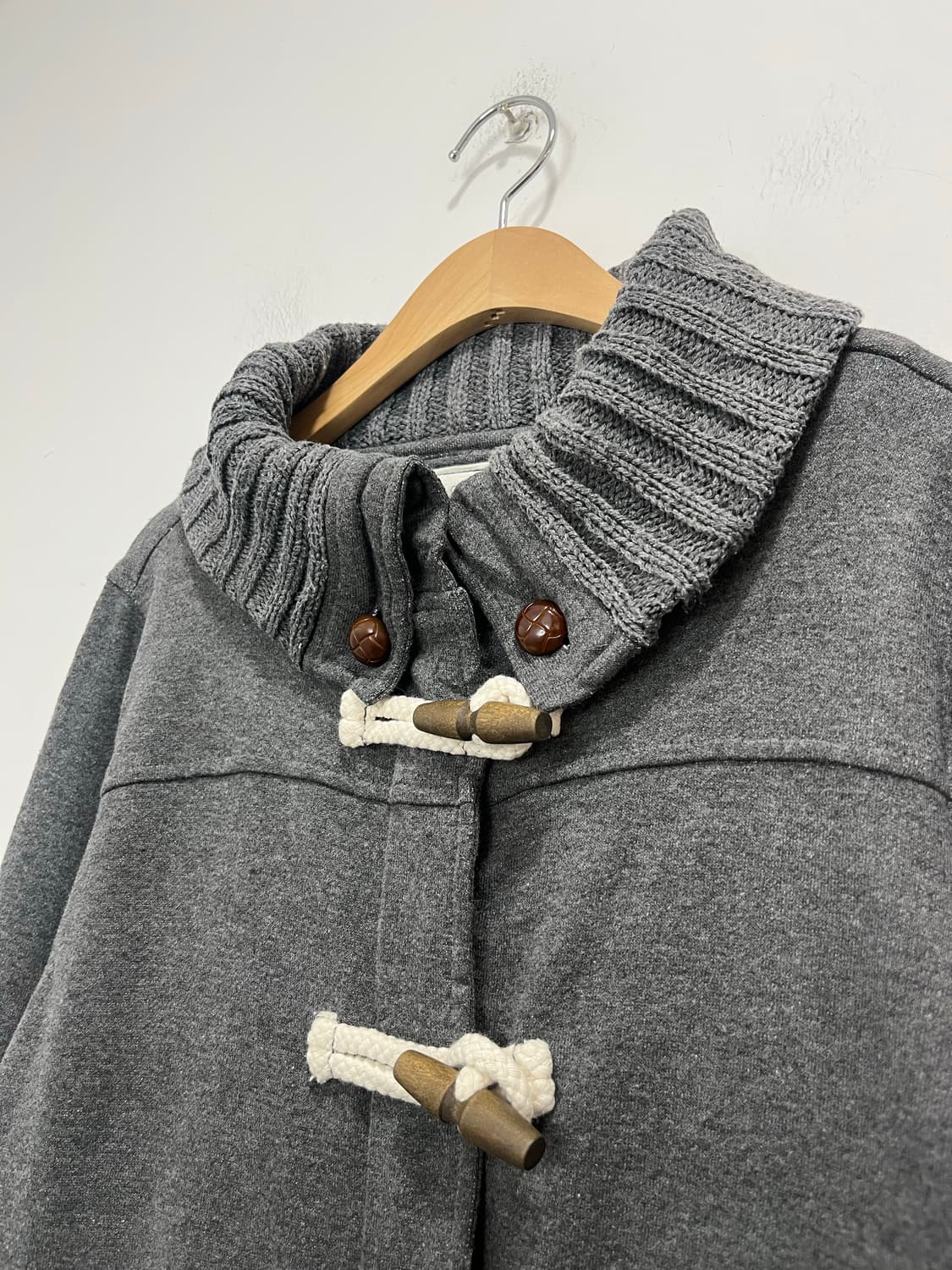 일본 빈티지 모리걸 메론빵 떡볶이 단추 집업 상품이미지3