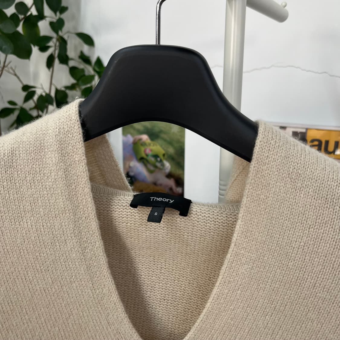 띠어리 캐시미어100% 후드 S 상품이미지3