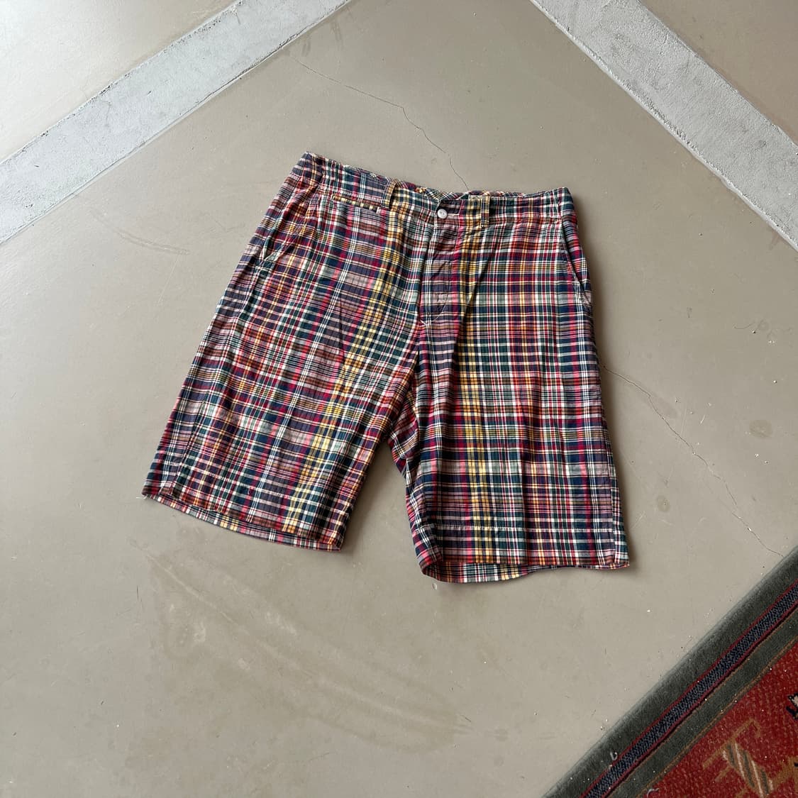 폴로 랄프로렌 체크 하프 팬츠 상품이미지2