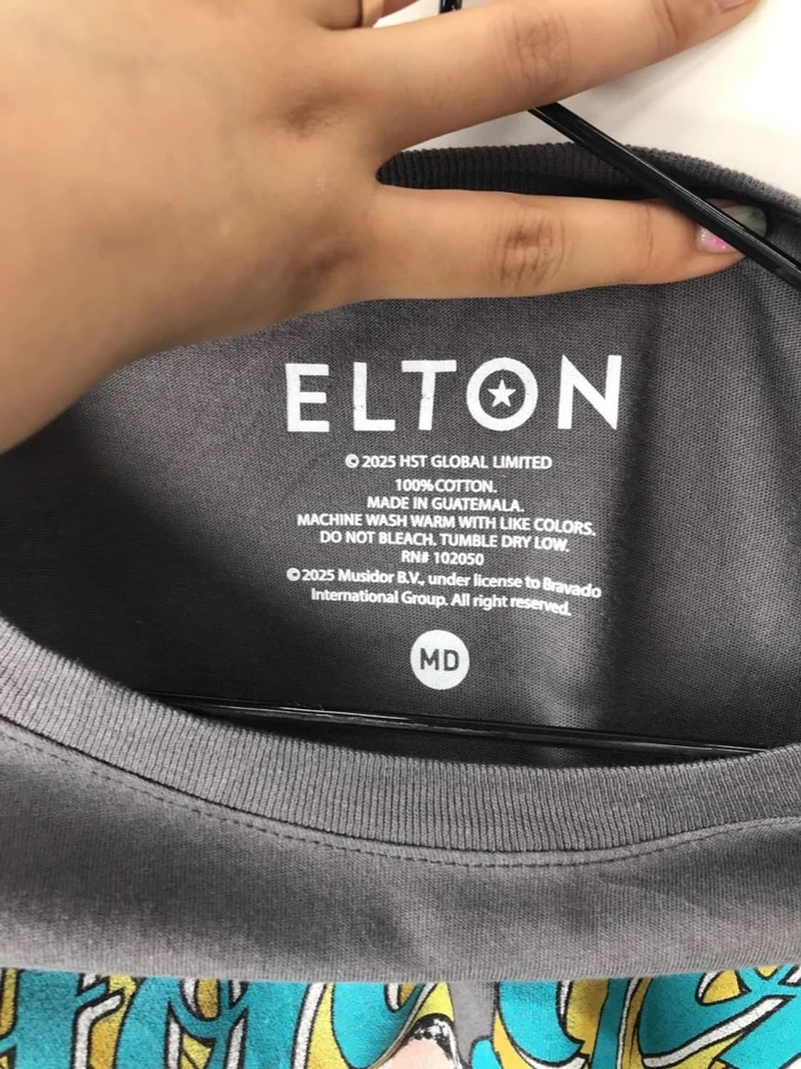 2025 Elton John Concert Graphic Tee 상품이미지6