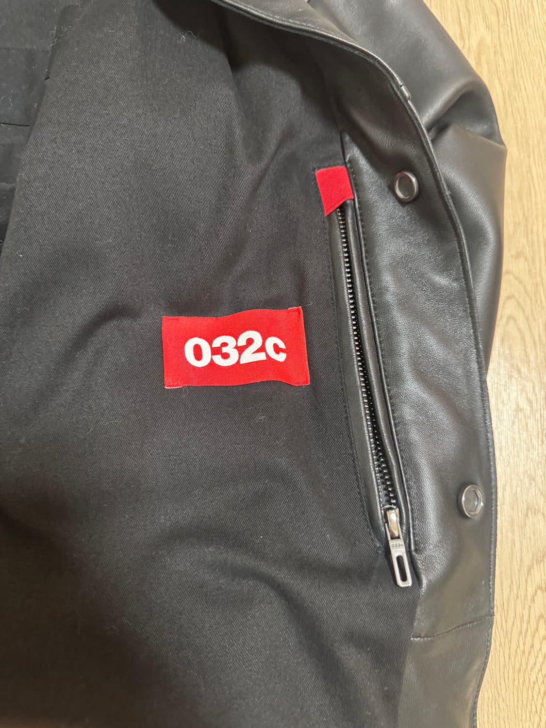 032c 레더 코치 자켓 (XL) 상품이미지10