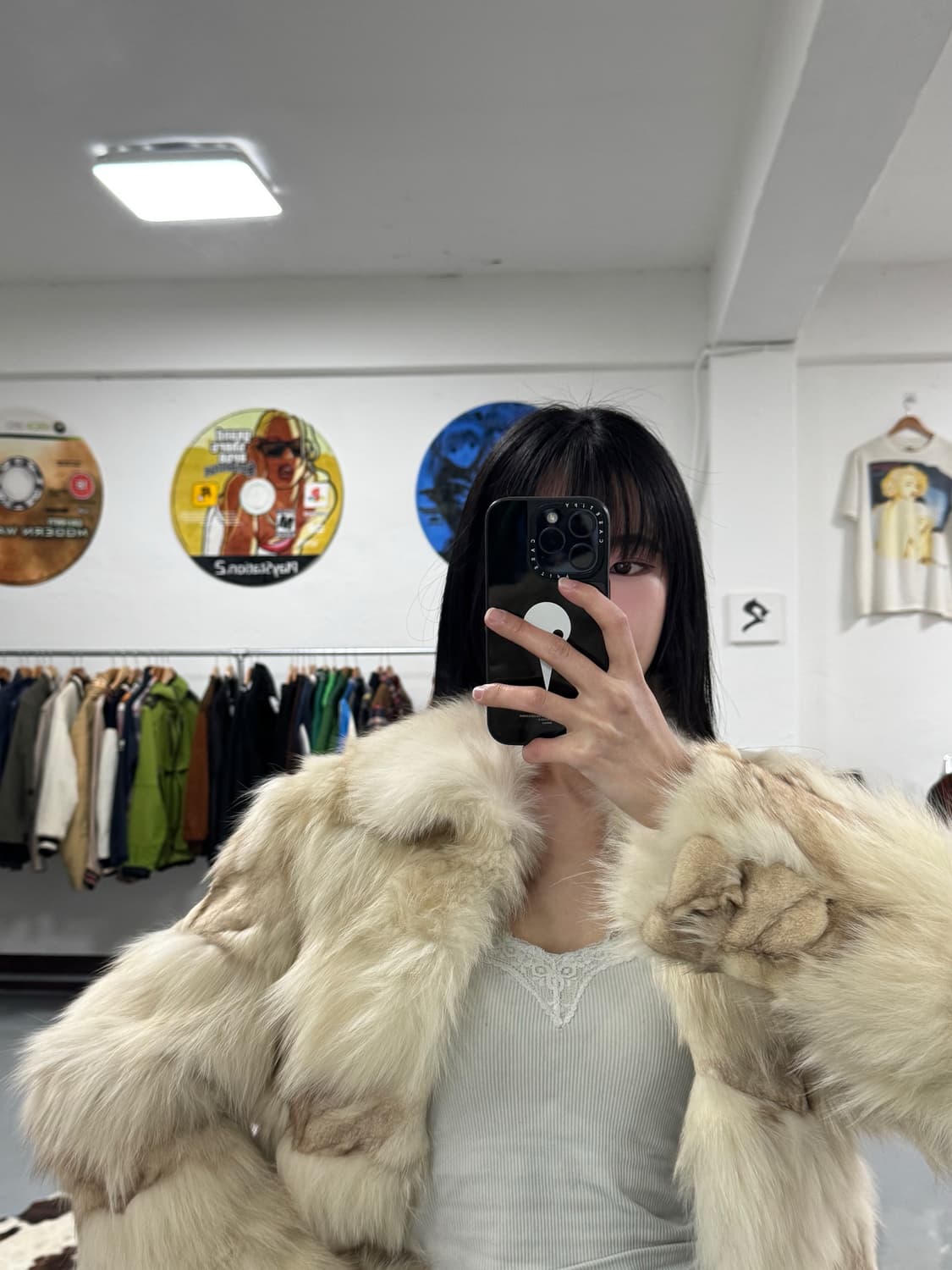 빈티지 퍼자켓 폭스퍼 상품이미지3