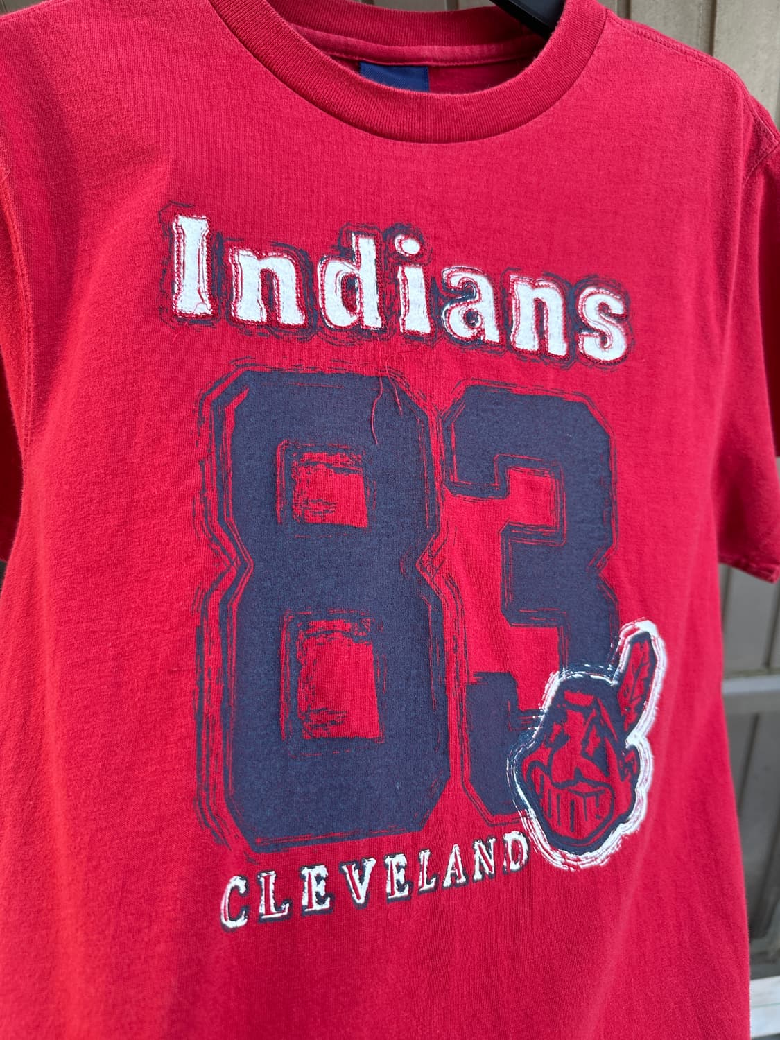 MLB Indians embroidered tee 상품이미지6