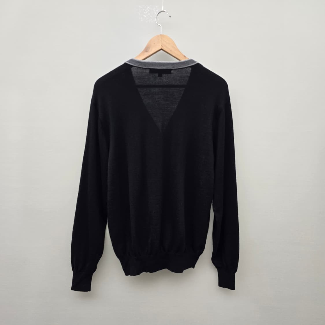 닥스골프 블랙 남성 가디건 상품이미지5