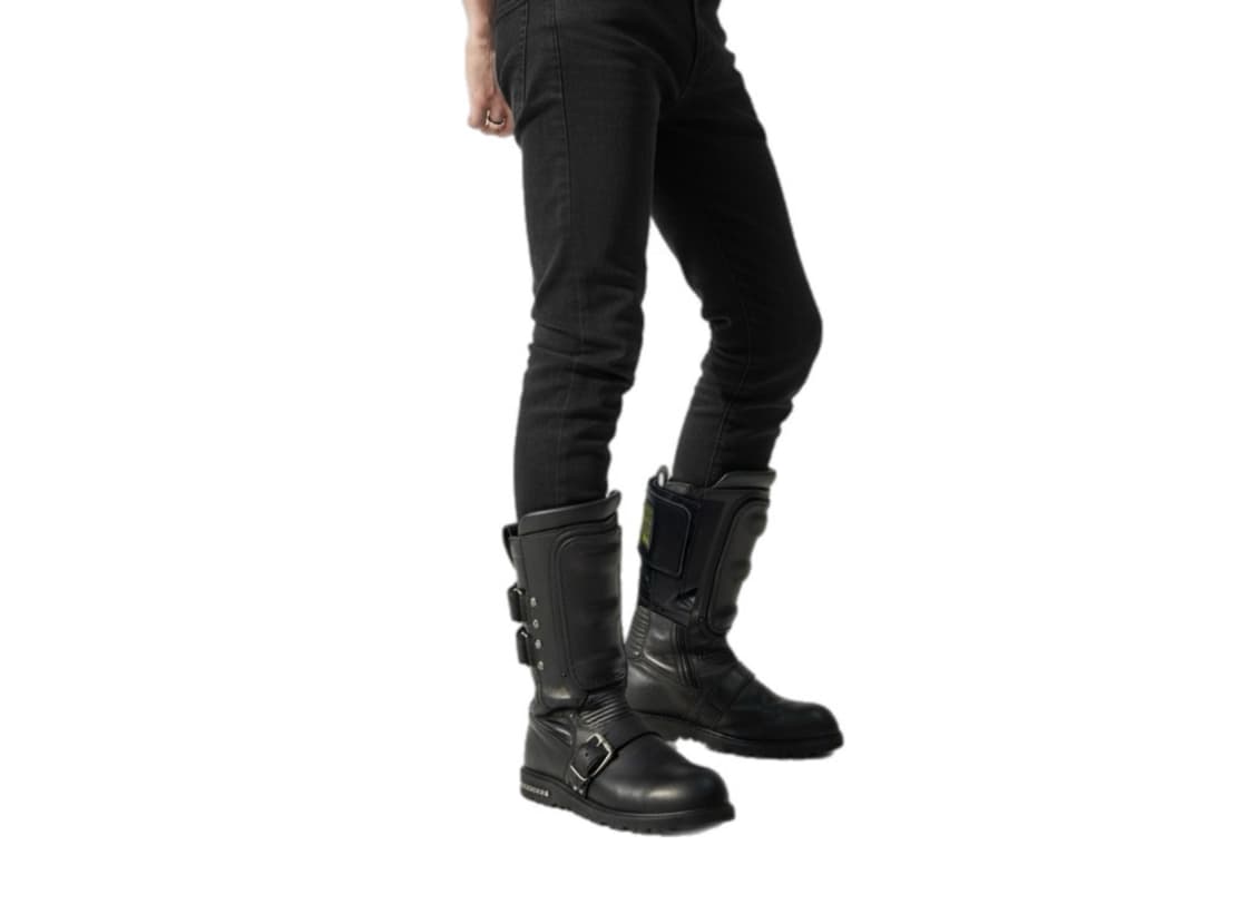 카도야 레더 배틀 아머 바이커부츠 상품이미지1