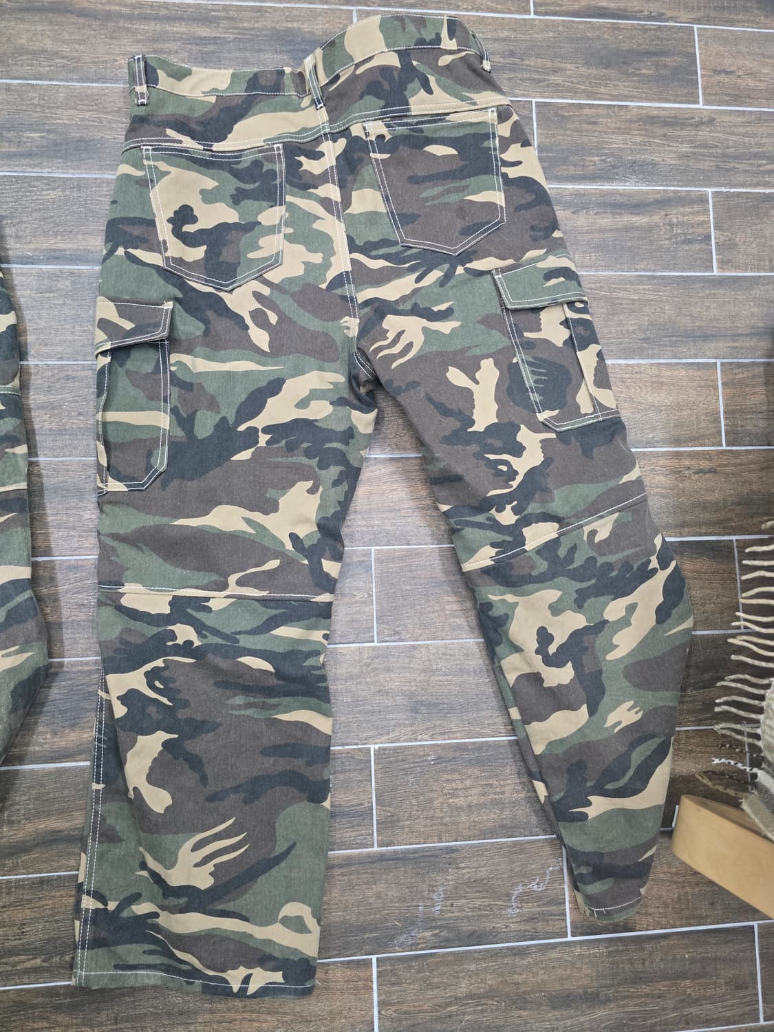 카모 밀리터리 카고 면바지 34사이즈 상품이미지5