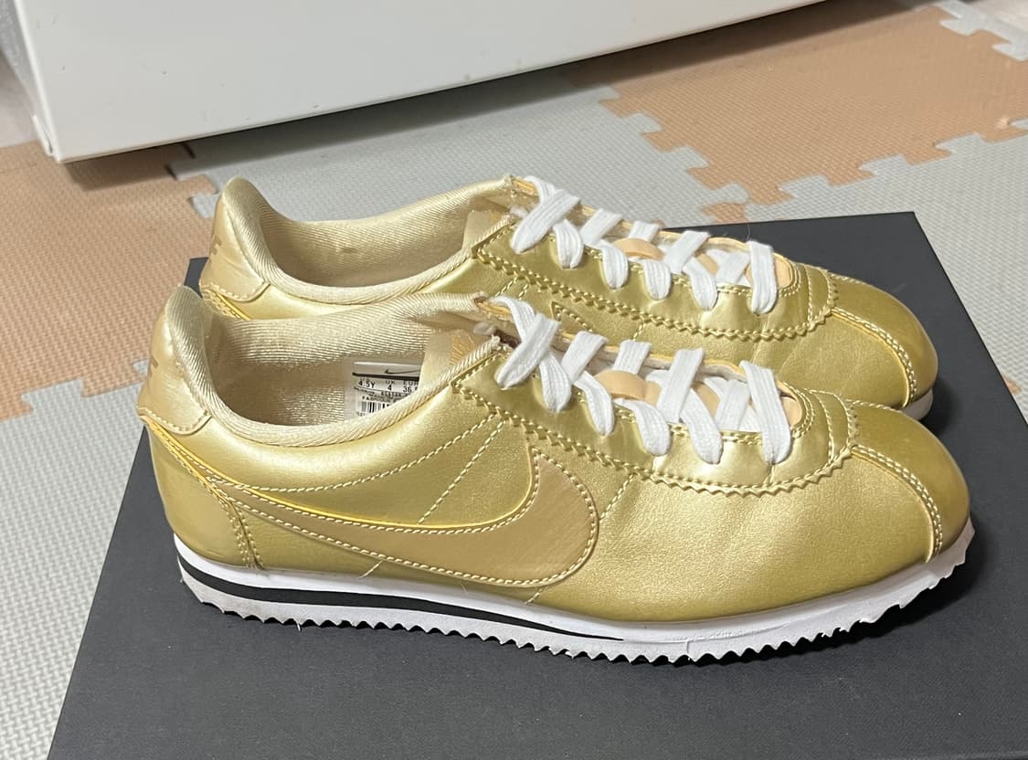 나이키 코르테즈 골드 신발 스니커즈 235 상품이미지3