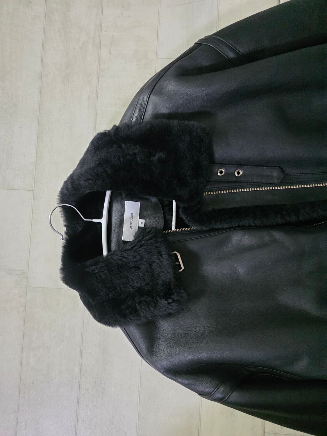 오엑스스튜디오 램스킨 리얼 무스탕 44 상품이미지4