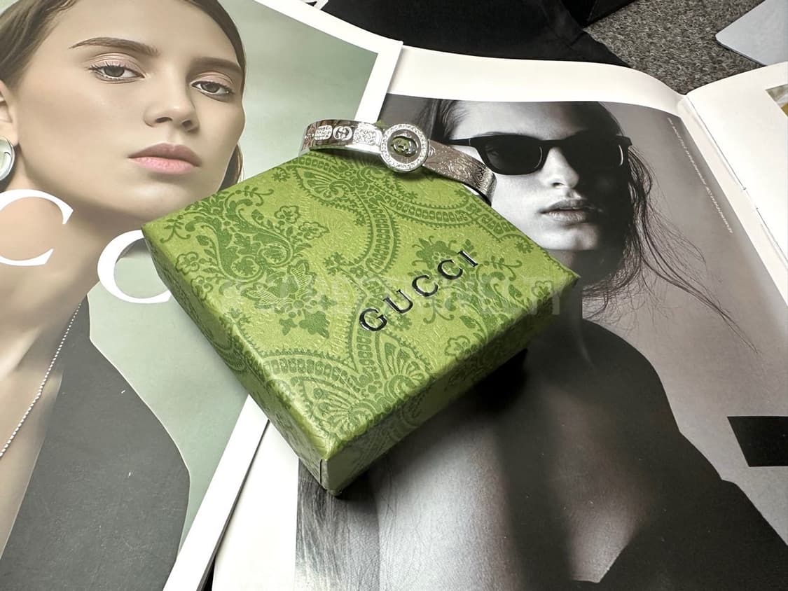 구찌 실버 인터로킹 빈티지 팔찌 상품이미지10