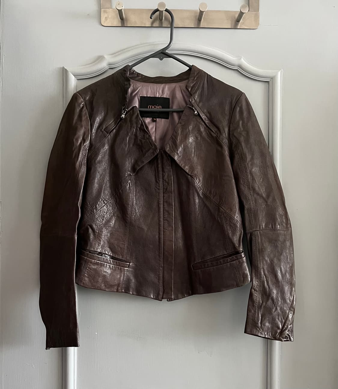 마쥬 양가죽 자켓 36사이즈 상품이미지4