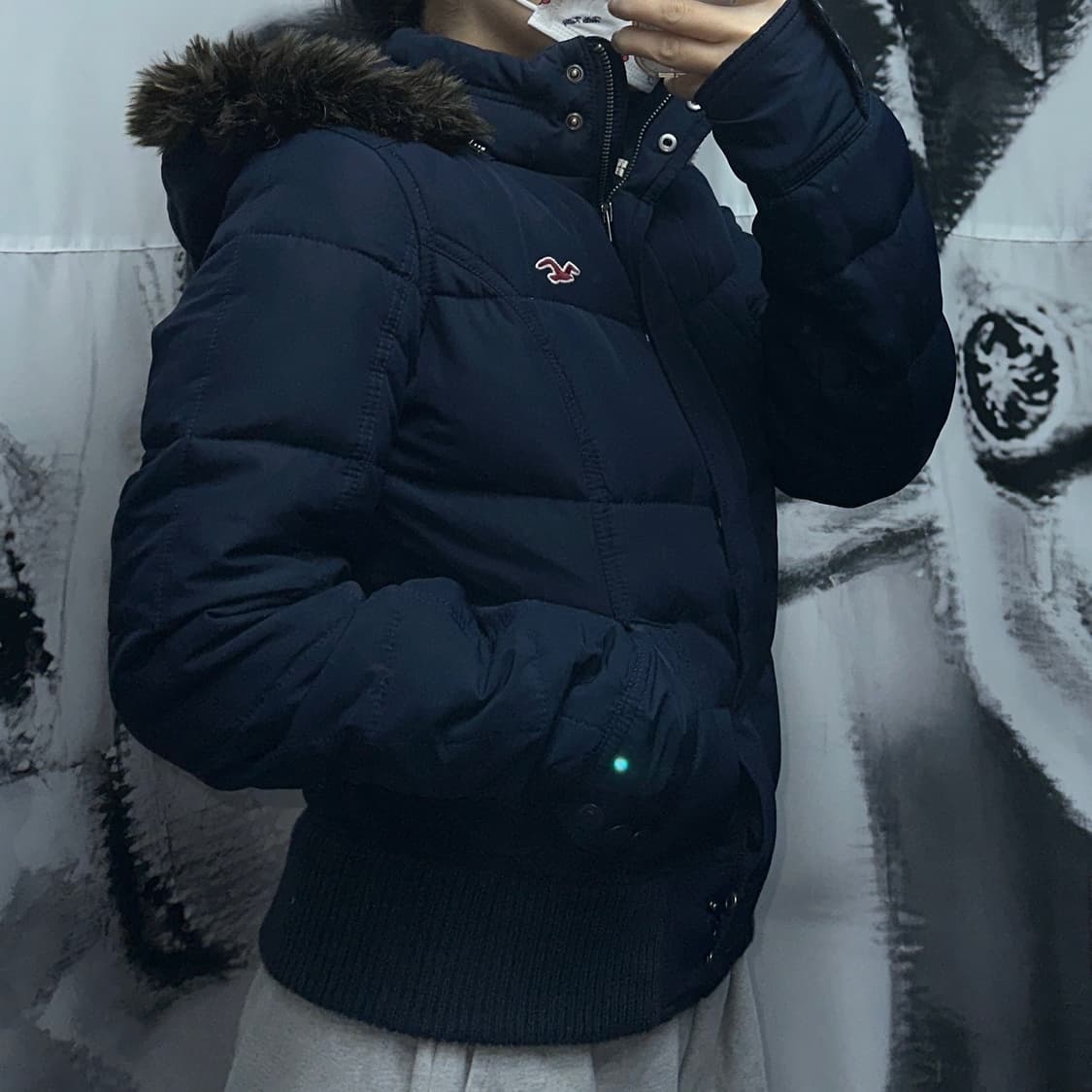 유일매물)홀리스터 울프죠 패딩 상품이미지1