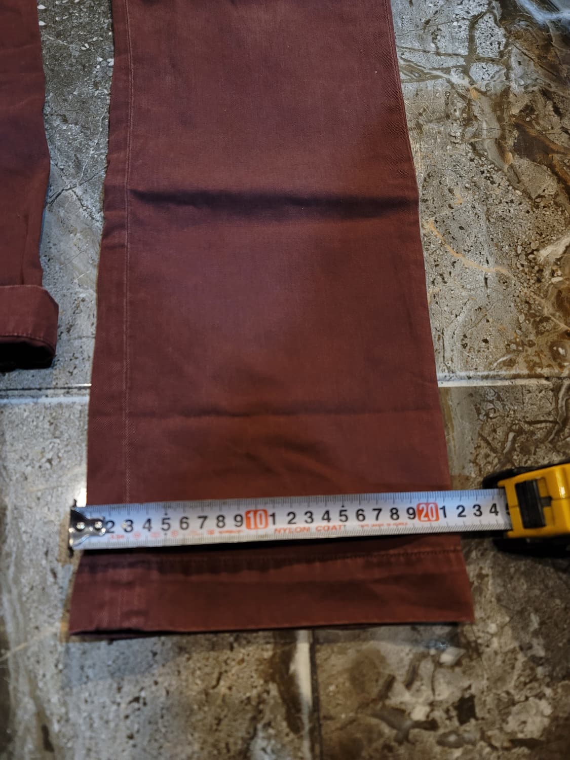 더블알엘 버건디 치노팬츠  상품이미지8