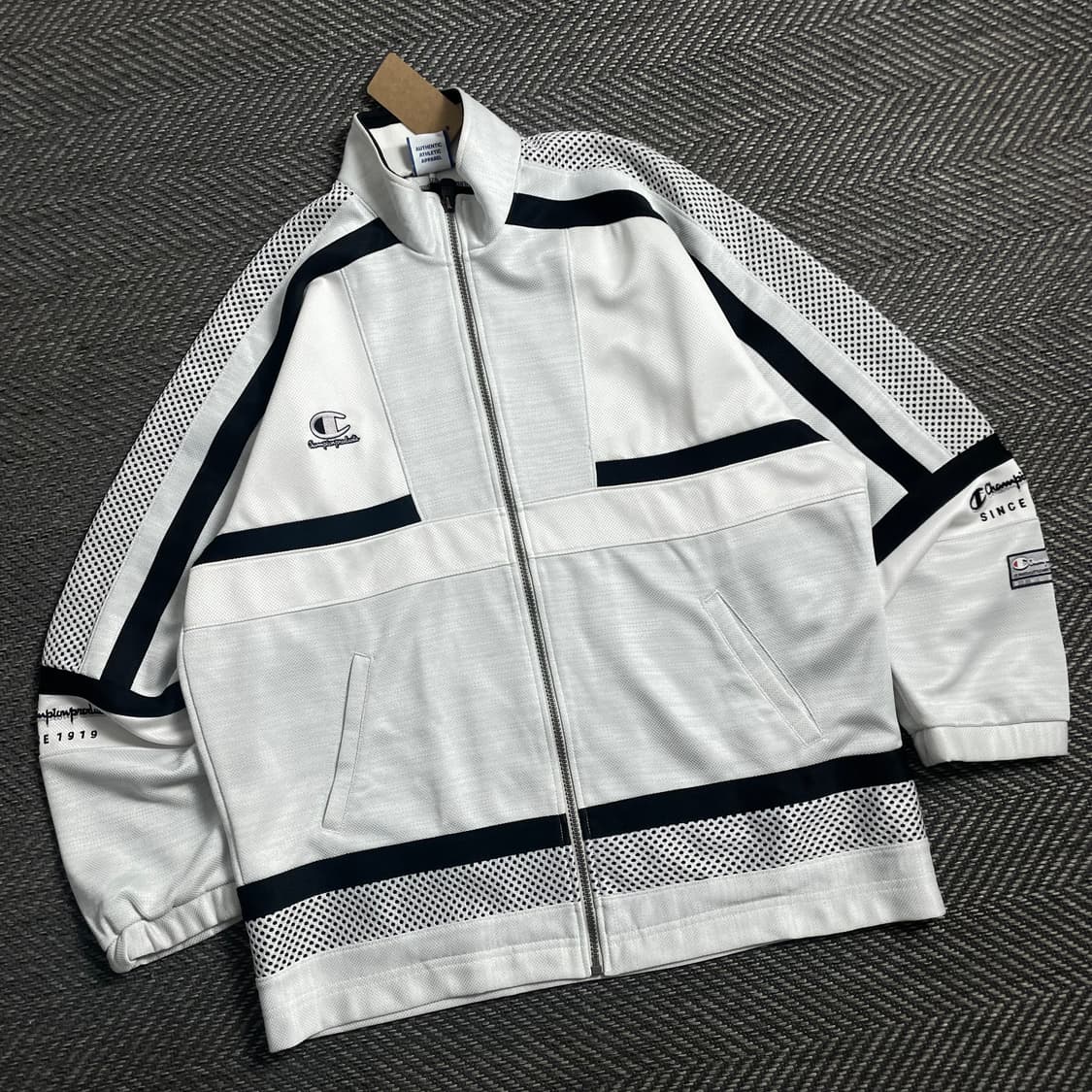 90s 챔피온 올드스쿨 스펠아웃 박시핏 져지y 4639 상품이미지1