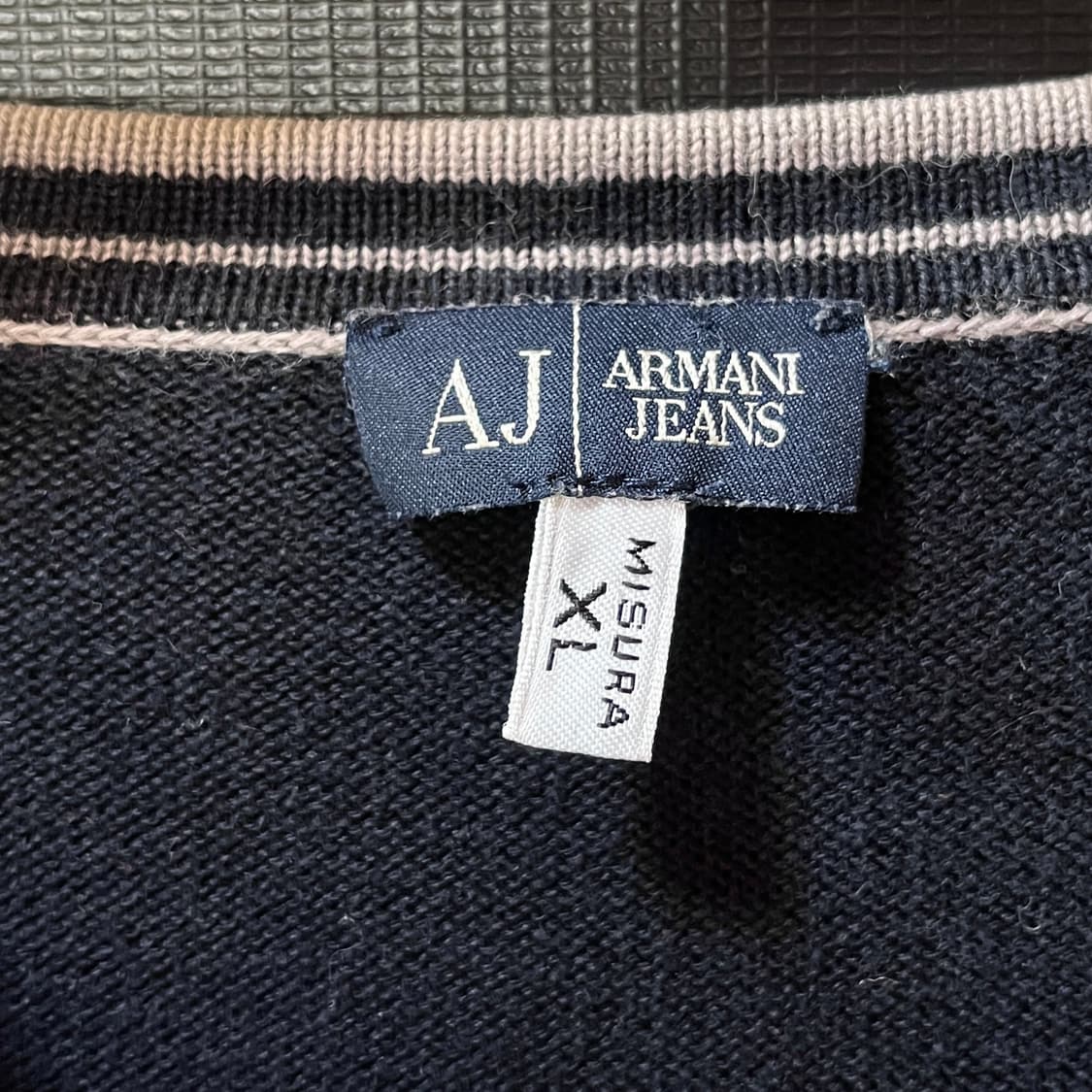아르마니 진스 코튼 니트 상품이미지2