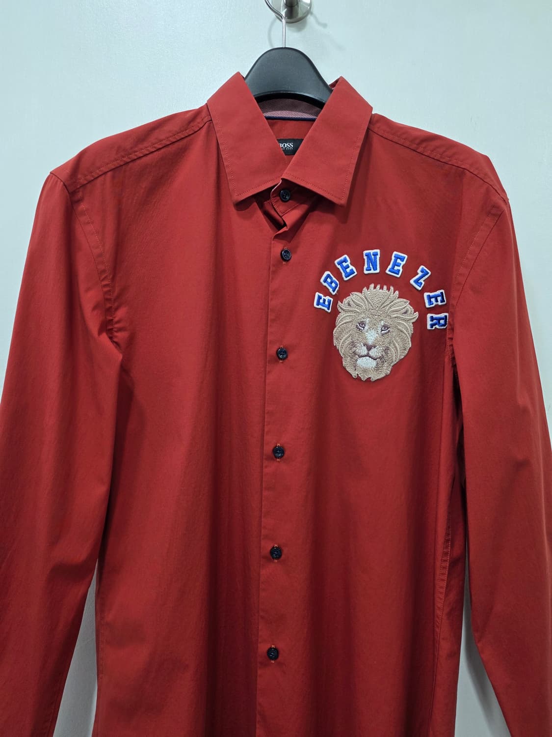 휴고보스 라이언 자수 셔츠(M)
 상품이미지3