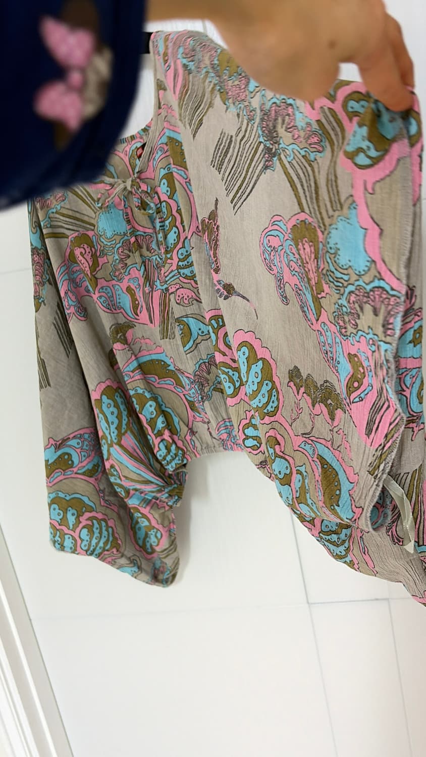 디젤 면100 블라우스 44-66 정품  상품이미지2