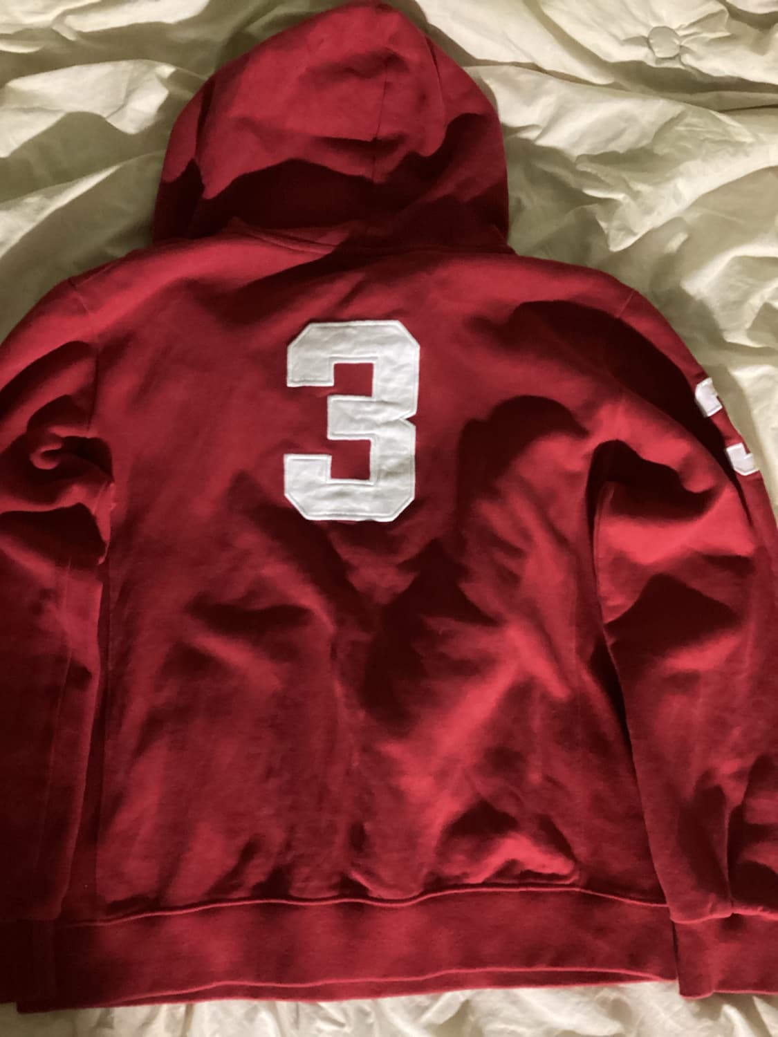 폴로 LXVII 레드 후드티 상품이미지3