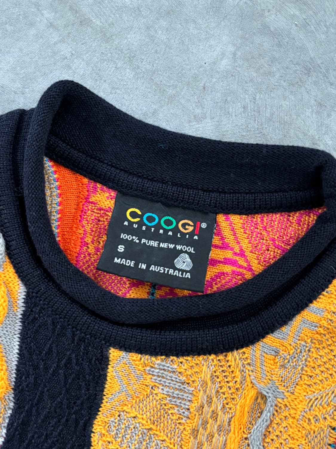 Coogi 쿠지 멀티컬러 케이블 니트  상품이미지6