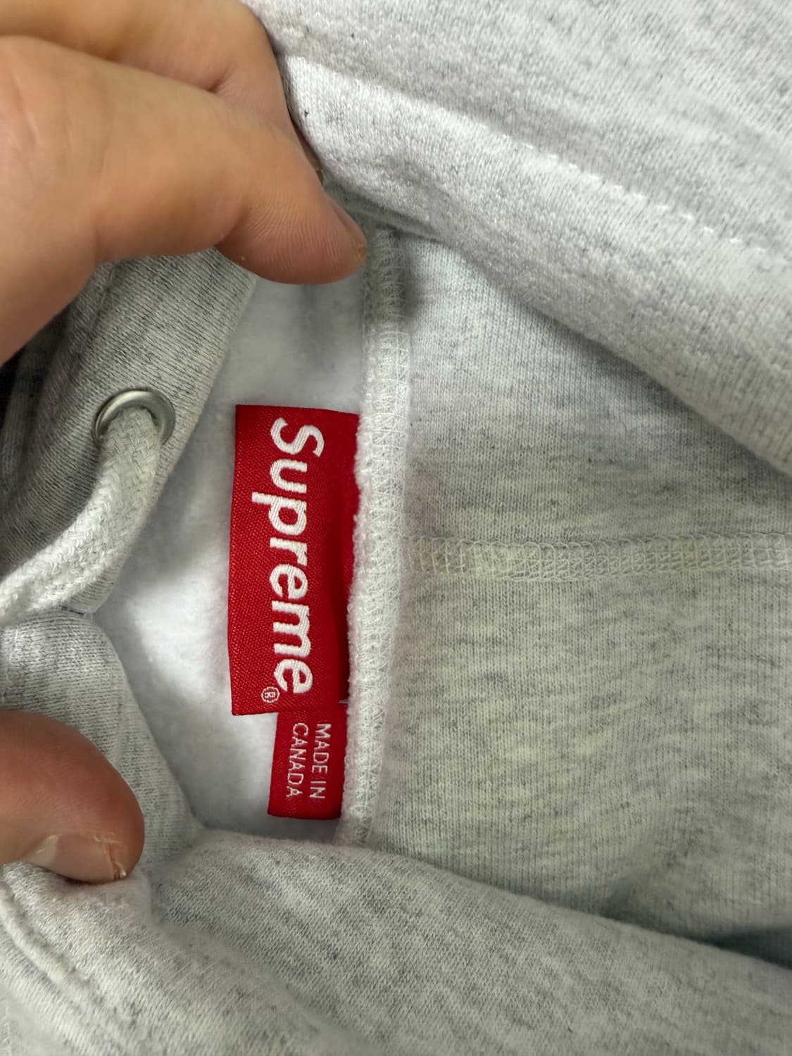 [M]슈프림 카모 박스로고 애쉬그레이 후드 상품이미지6