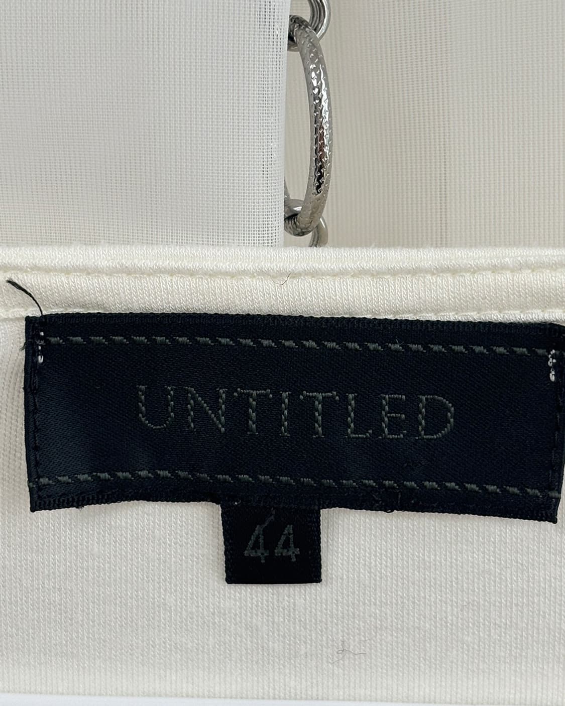 UNTITLED more ruffle 3/4 creamy t shirts 상품이미지6