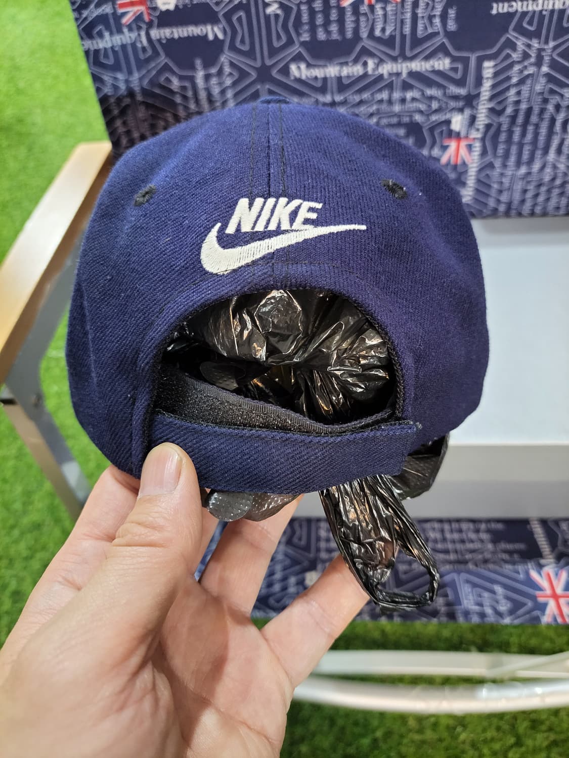 나이키 올드스쿨 빅로고 모자 프리 상품이미지3