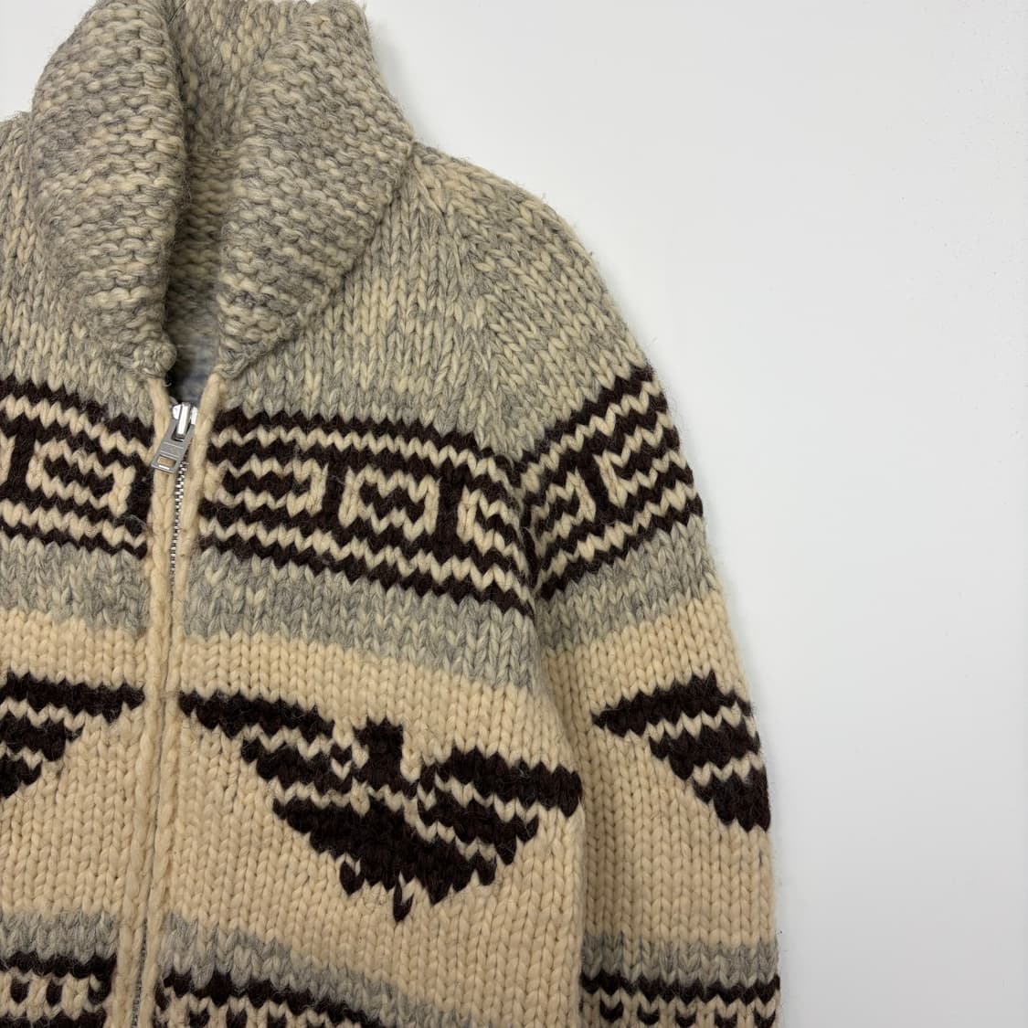 캐나디안스웨터 코위찬 니트 가디건 자켓 상품이미지3