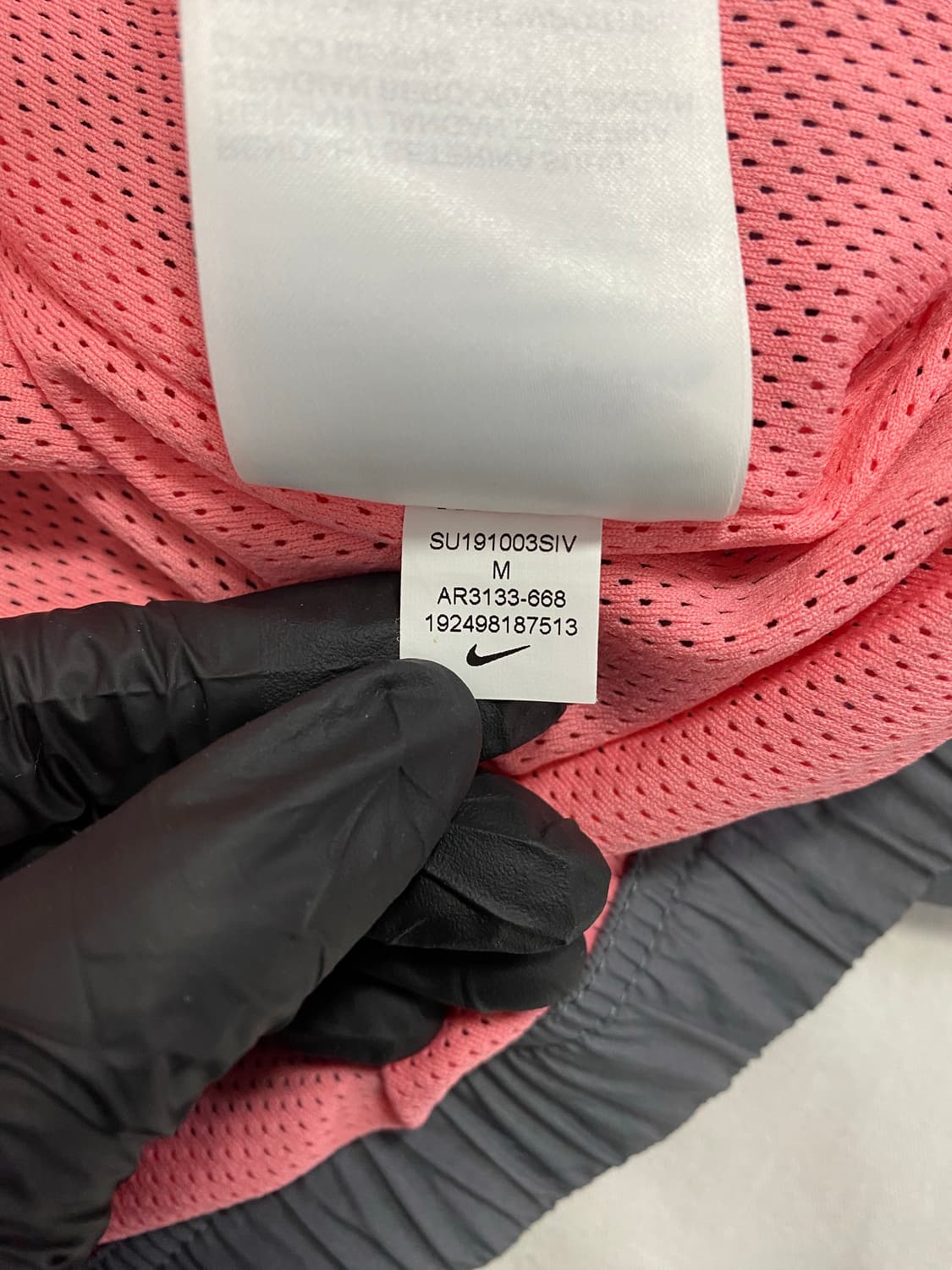 나이키 빅스우시 핑크 우븐 바람막이 자켓 M <236> 상품이미지10