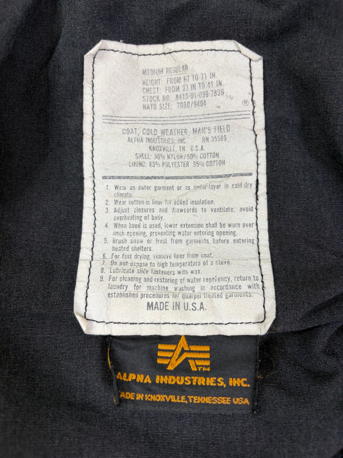 90s Alpha Urban Camouflage Jacket 상품이미지3