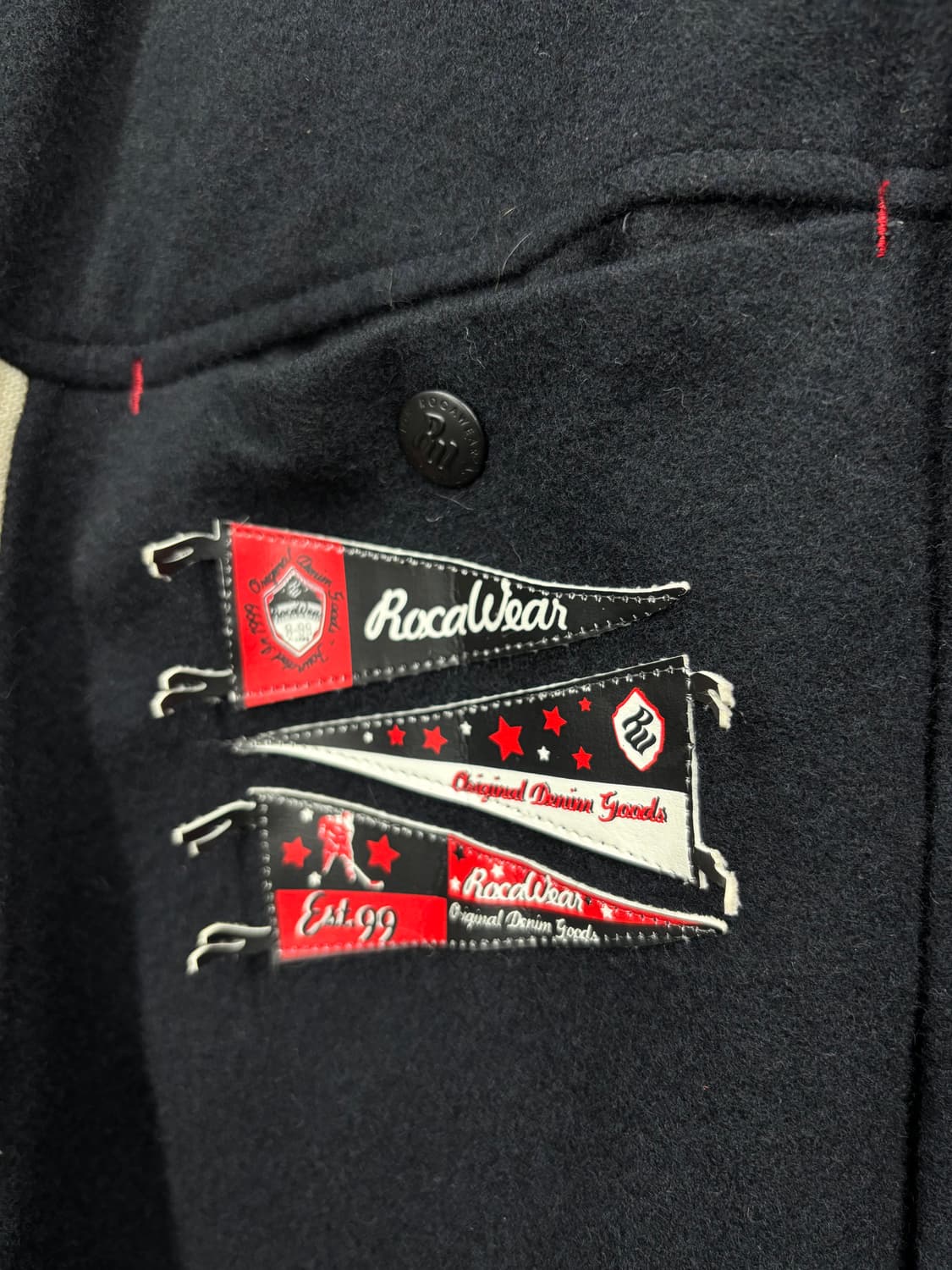 로카웨어 올드스쿨 바시티 자켓 상품이미지6