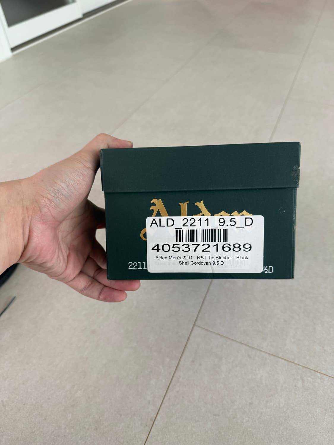 알든 2211 9.5D 새상품 상품이미지4