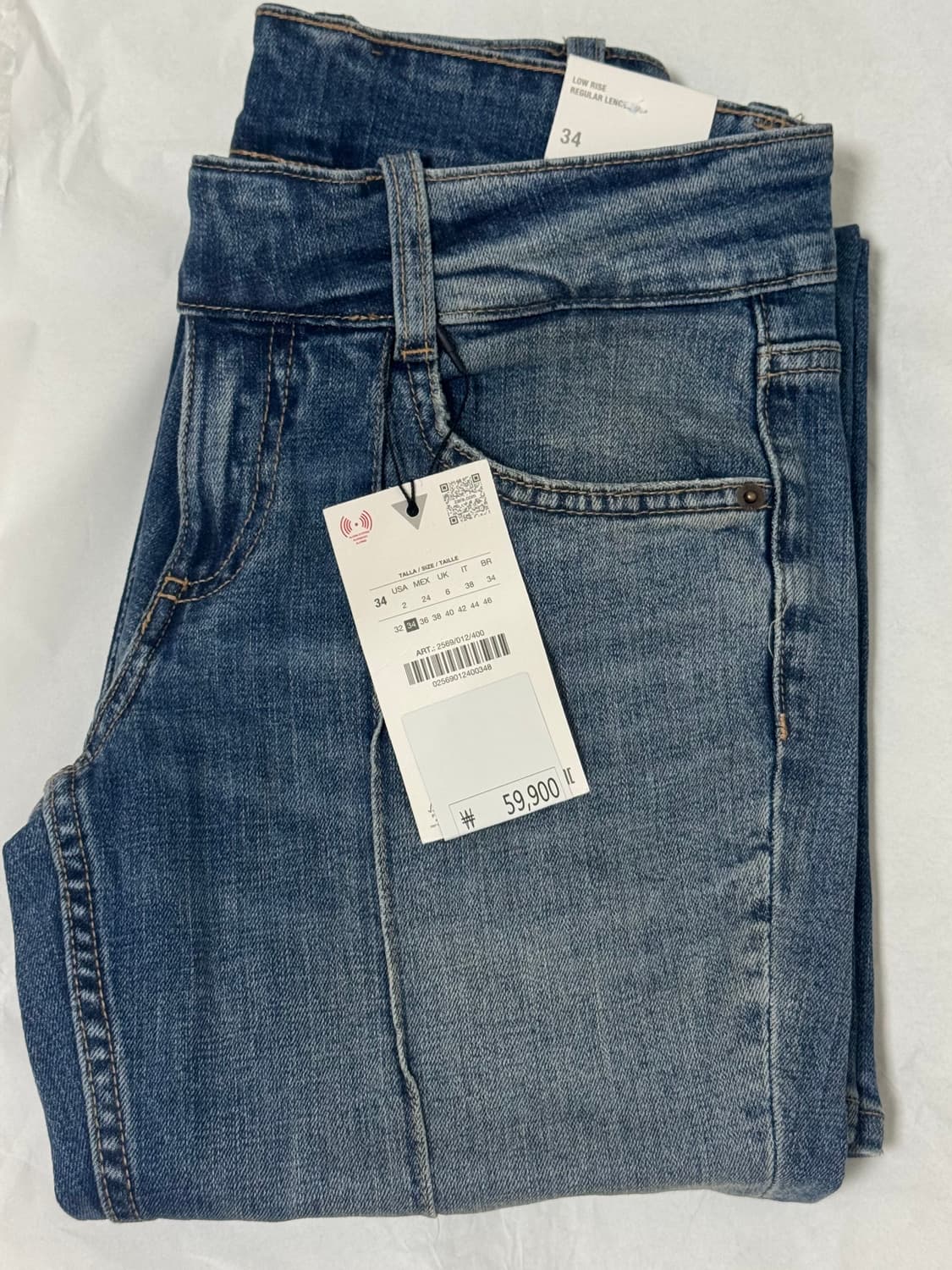 JEANS TRF BOOTCUT 로우라이즈 5762/012/400 상품이미지7