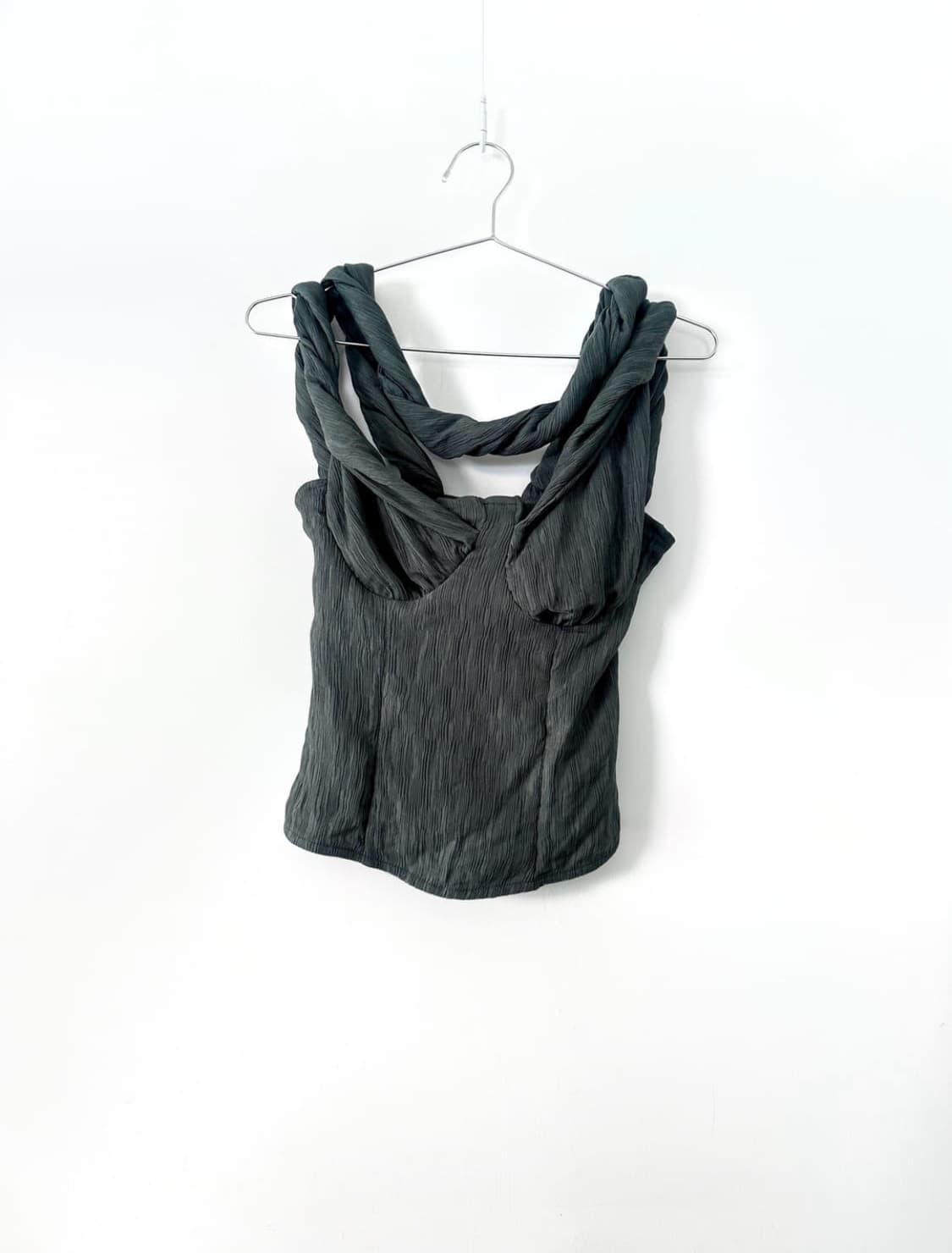 ttul 튤 Twist drape corset sleeveless  상품이미지1