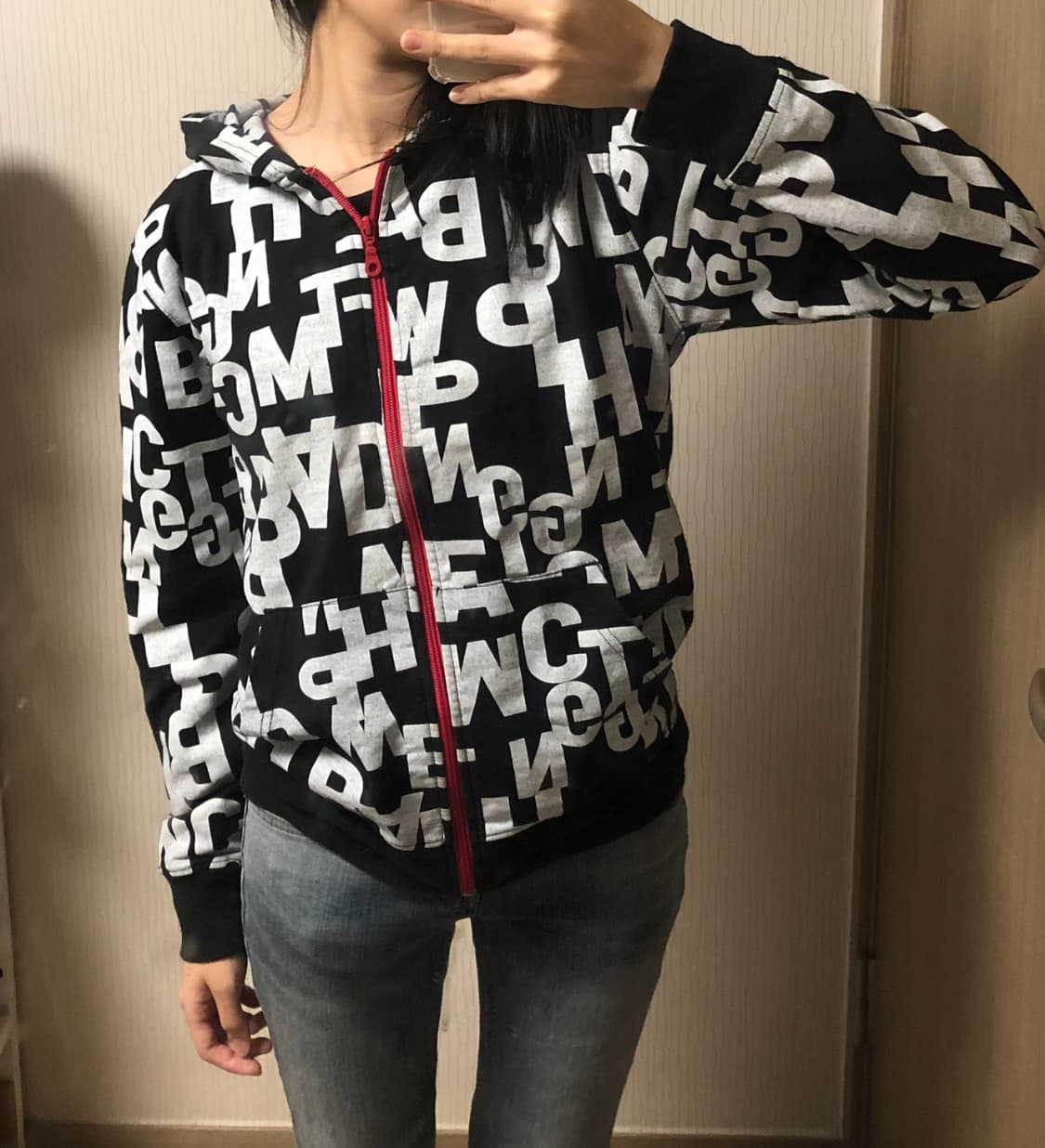 빈티지 펑크 후드집업 상품이미지1