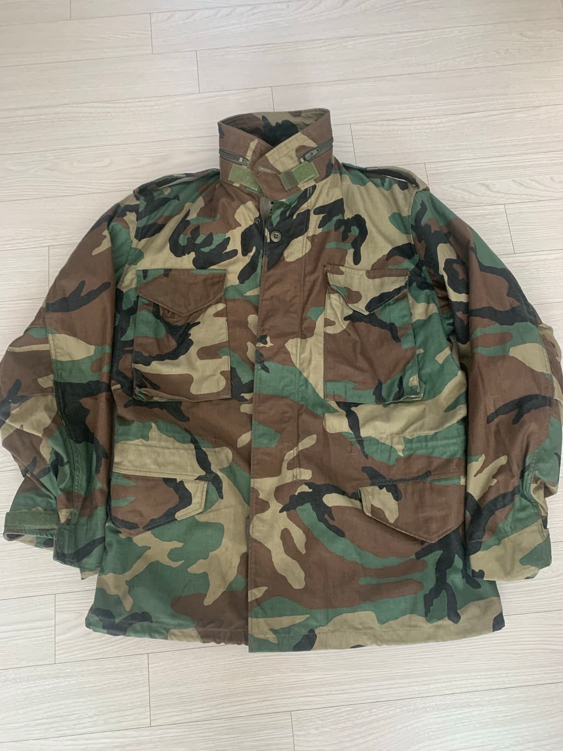 미군 M65 우드랜드 필드자켓 MR 상품이미지1