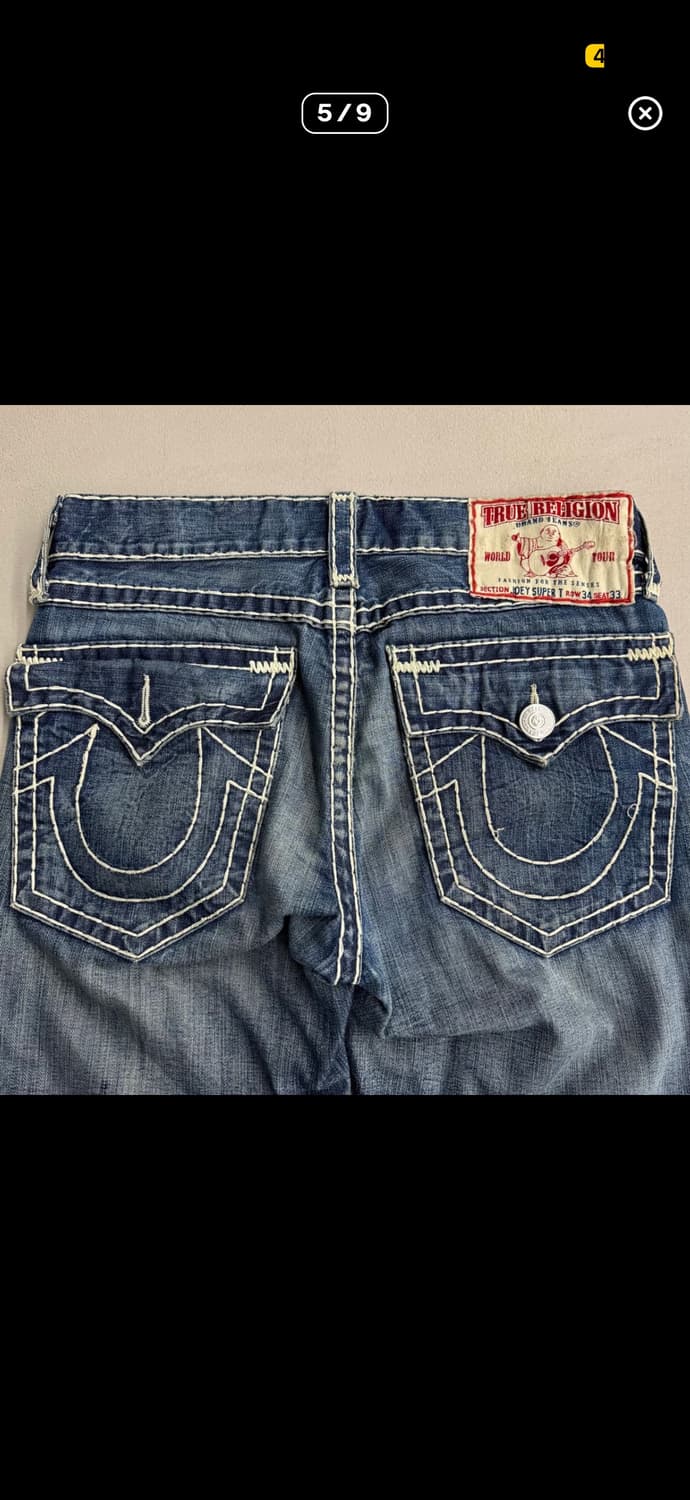 트루릴리전 부츠컷 데님팬츠 상품이미지4